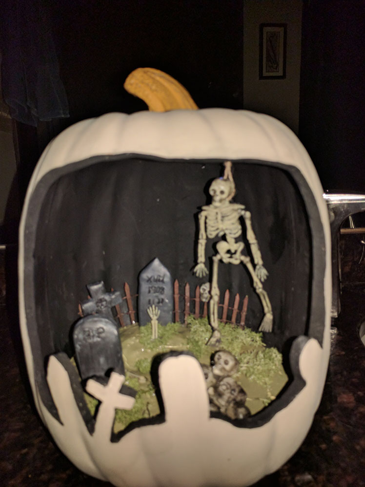 Pumpkin Diorama